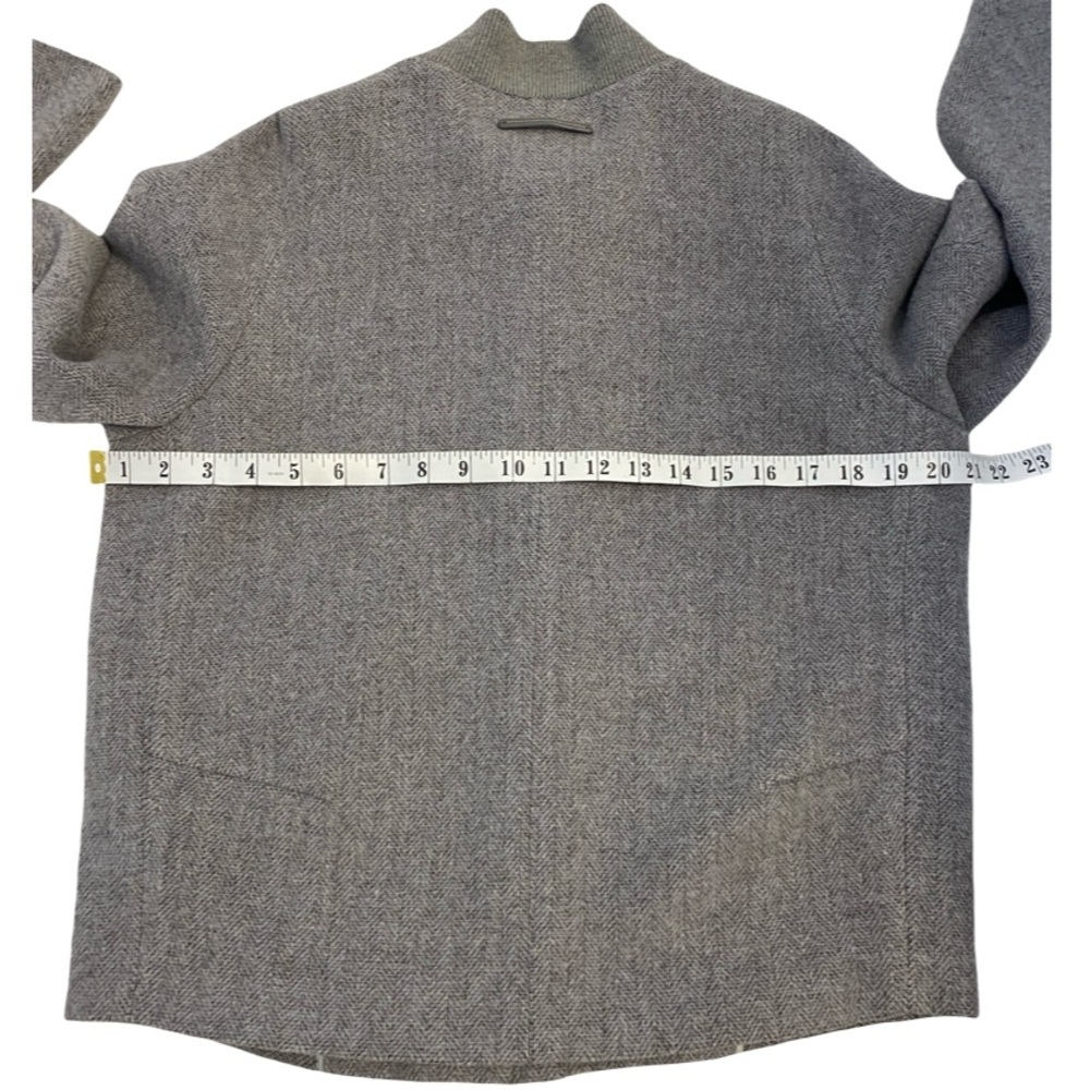 Izzat Baba Elegant Women's Gray Lightweight Coat Pit 21 L23 - Picture 11 of 15